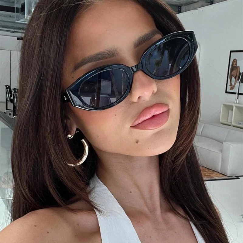 Sunglasses Cat Eye - 빈티지 고양이 눈 선글라스 여성 레트로