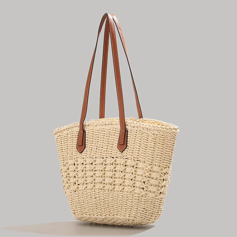 여름 여행용 특대형 접이식 밀짚 토트백, 방수 비치백, - Tote Bag Beach 리뷰 및 가격