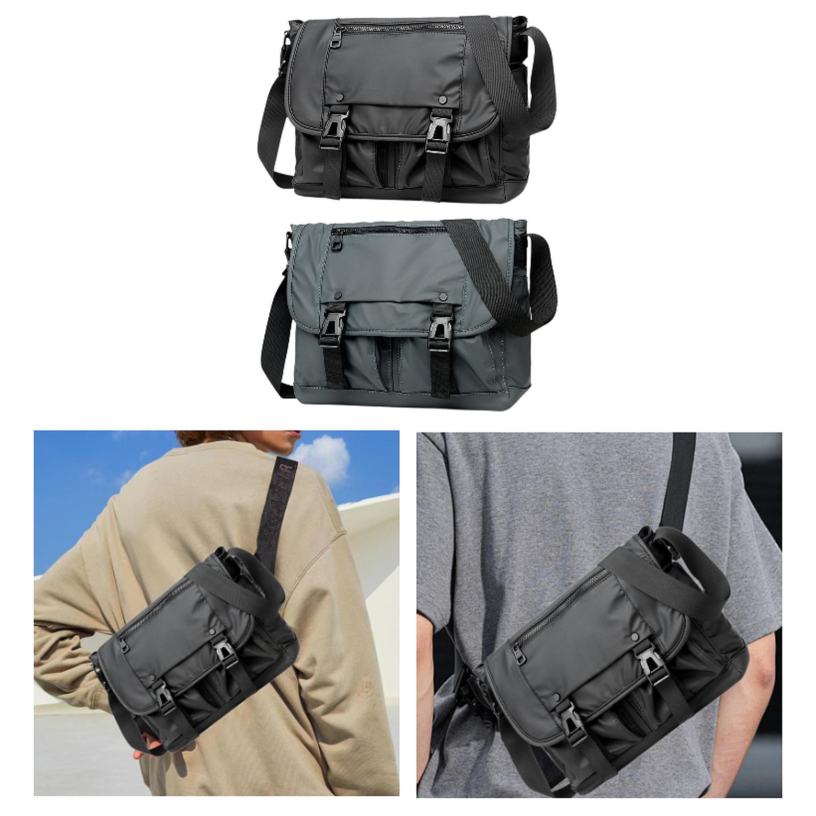 메신저 백 다층 포켓 나일론 경량 트렌디 조절 가능한  - Tote Bag Beach 리뷰 및 가격