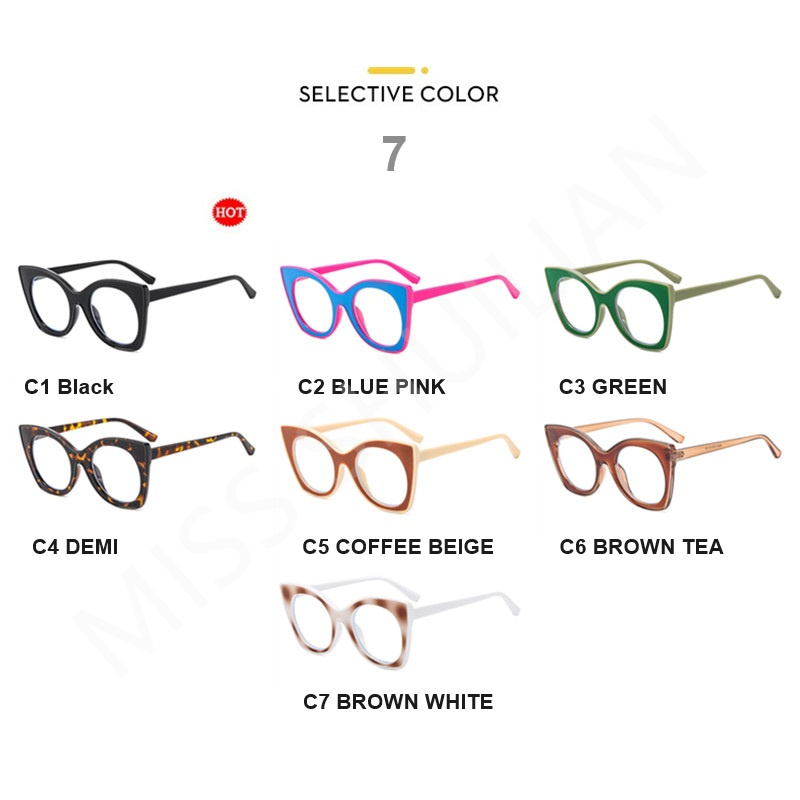 새로운 유행 여성 안경 트렌드 여성용 안경 개성있는 캣 - Sunglasses Cat Eye 리뷰 및 가격
