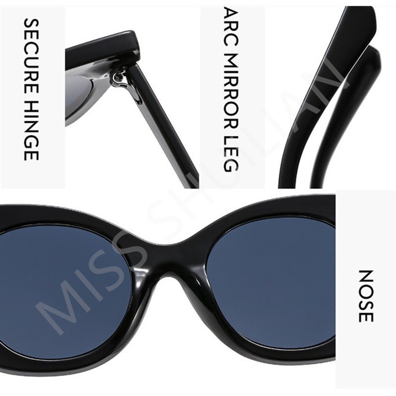 새로운 유행 여성 안경 트렌드 여성용 안경 개성있는 캣 - Sunglasses Cat Eye 리뷰 및 가격