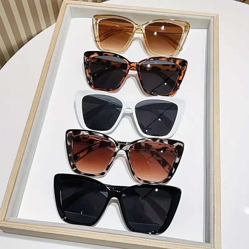5개 여성용 빈티지 캣아이 선글라스, 플라스틱 프레임  - Sunglasses Cat Eye 리뷰 및 가격