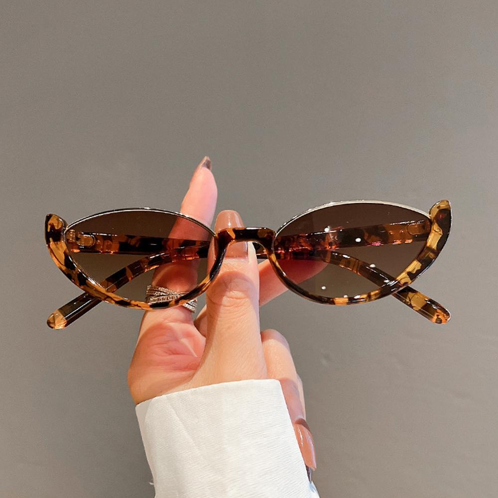 빈티지 소형 안경 선글라스 하프 프레임 캣아이 선글라스 - Sunglasses Cat Eye 리뷰 및 가격